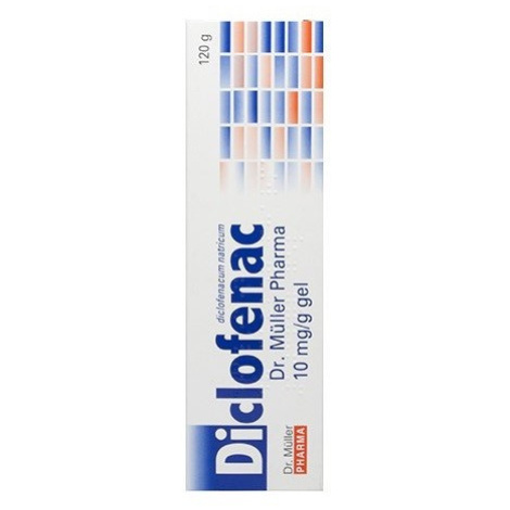 Diclofenac Dr. Müller Pharma 10mg/g gel 120g Dr.Müller