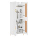 vidaXL Skříň highboard bílá 69,5 x 34 x 180 cm kompozitní dřevo