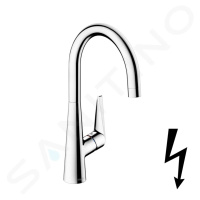 Hansgrohe 72812000 - Dřezová baterie 260, pro beztlaké ohřívače, chrom