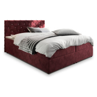 MSL Kontinentální čalouněná postel RIVOL (180 x 200 cm) Barva látky: MAGIC VELVET 2202