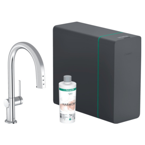 Dřezová baterie Hansgrohe Aqittura bez výpusti chrom 76836000