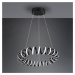 Trio Lighting LED závěsné světlo Curl SwitchDim, černá