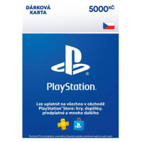 PlayStation Store - Dárková karta 5000 Kč (digitální verze)