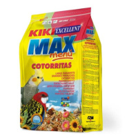 Kiki MAX Menu Cockatiel 500g ZIP korely a agapornisy