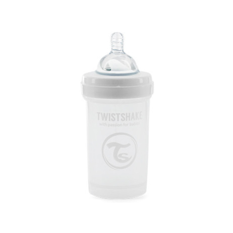 Twistshake Anti-Colic kojenecká láhev 180 ml bílá