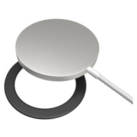 FIXED MagPlate magnetická nálepka pro použití technologie MagSafe černá
