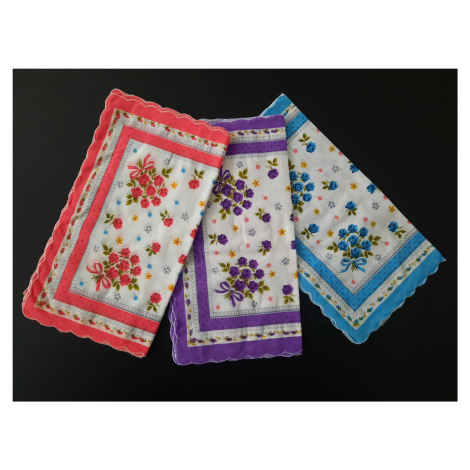 Chanar s.r.o Dámský látkový kapesník 10 ks