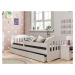 Benlemi Jednolůžková postel CLASSIC do dětského pokoje Zvolte rozměr: 80x180 cm, Zvolte matraci: