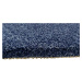 Tapibel Metrážový koberec Supersoft 710 tm. modrý - Kruh s obšitím cm