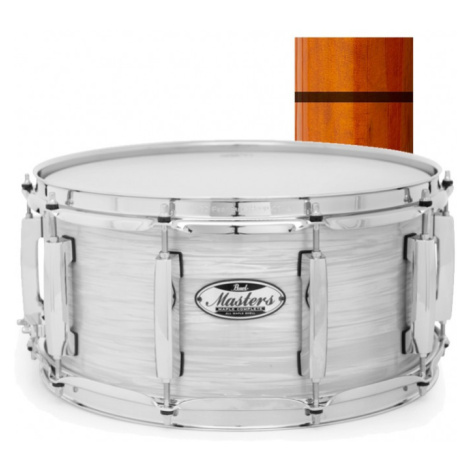Pearl MCT1465S/C840 Masters Maple Complete - Almond Red Stripe WHITE PEARL