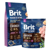 Brit Premium Dog by Nature Junior S 1kg
