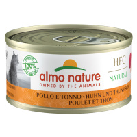 Almo Nature HFC Natural 6 x 70 g - kuře a tuňák