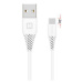 Datový kabel SWISSTEN USB / USB-C 3.1 white 1,5m (9mm)