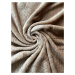 Top textil Mikroplyš deka s motivem 150x200 cm béžová