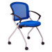 OFFICE PRO konferenční židle METIS, modrá