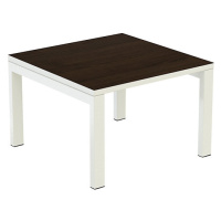 Paperflow Přístavný stůl easyDesk®, v x š x h 400 x 600 x 600 mm, dekor wenge