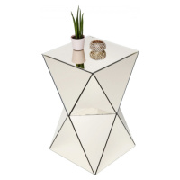 KARE Design Odkládací stolek Luxury Triangle Champagne