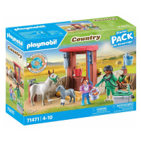 Playmobil 71471 veterinární výjezd k oslíkům