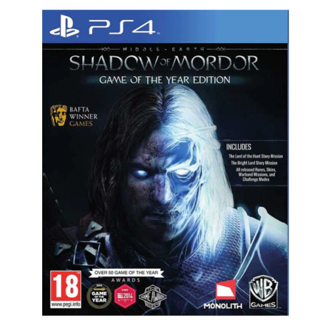 Middle Earth: Shadow of Mordor Game of The Year Edition (PS4) Warner Bros