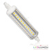 LED 7W - R7s náhrada velké halogenové trubice 72xSMD2835 860lm 118mm CCD STUDENÁ