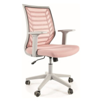 SIGNAL Kancelářská židle Q-320 růžová