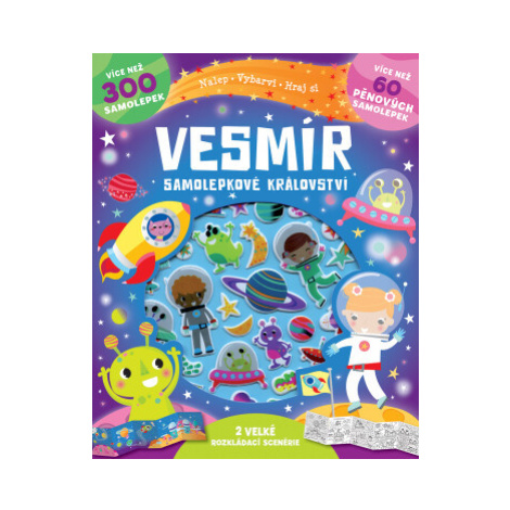 Vesmír  samolepkové království Svojtka&Co.