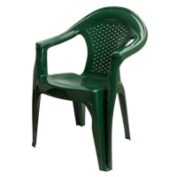 MEGA PLAST Židle zahradní GARDENIA plast, zelená
