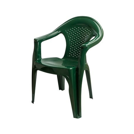 MEGA PLAST Židle zahradní GARDENIA plast, zelená MEGAPLAST