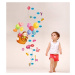 Samolepka na zeď Metr z balónků - Nalepimeto