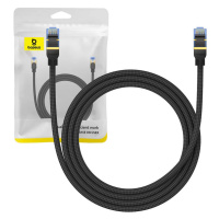 Kabel Baseus Braided network cable cat.7 Ethernet RJ45, 10Gbps, 1,5m (black)