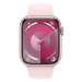 Apple Watch S9 45 mm sport band M/L smart hodinky Pink