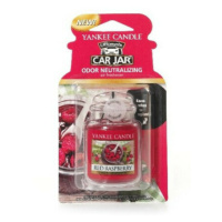 YANKEE CANDLE Luxusní visačka do auta Red Raspberry 1 kus