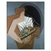 Obrazová reprodukce Woman with Basket, Gris, Juan, 30x40 cm