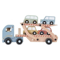 Little Dutch Little Dutch - Dřevěné nákladní auto s autíčky