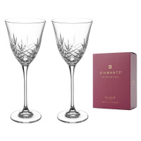 Diamante sklenice na víno Blenheim 270 ml 2KS