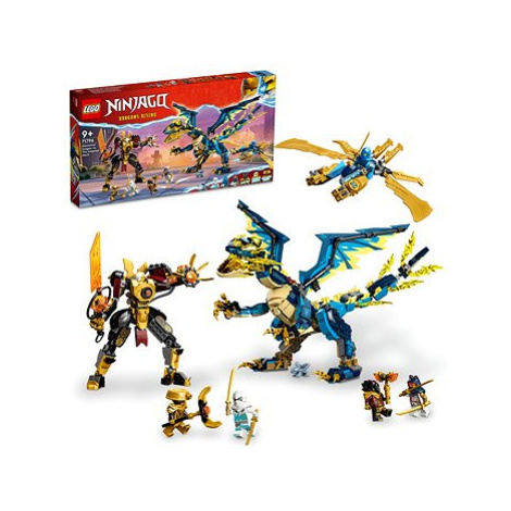 LEGO® NINJAGO® 71796 Živelný drak proti robotovi císařovny