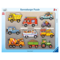 Ravensburger 05232 puzzle vozidla 10 dílků
