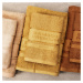 4Home Sada Bamboo Premium osuška a ručník svetlo hnedá, 70 x 140 cm, 50 x 100 cm