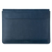 FIXED Oxford kožené pouzdro pro Apple MacBook 12", modrá