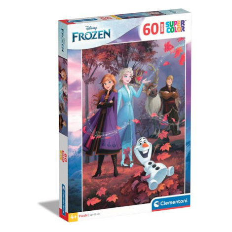 Clementoni - Puzzle Maxi 60 Frozen 2 Sparkys