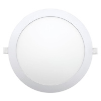 LED Podhledové svítidlo CIRCLE LED/24W/230V 6500K pr. 30 cm bílá