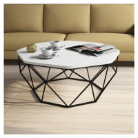 Kalune Design Konferenční stolek Diamond 90 cm bílý
