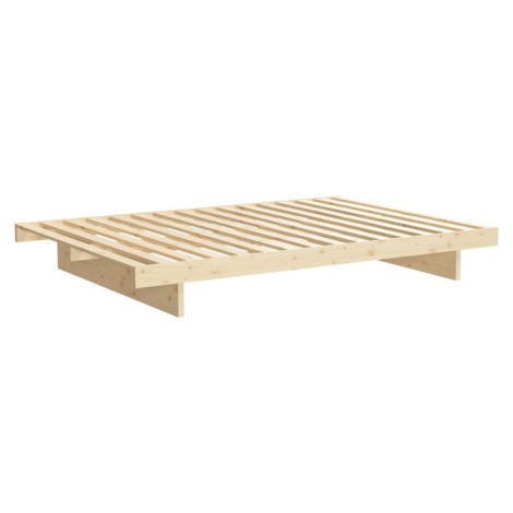 Dvoulůžková postel z borovicového dřeva 140x200 cm Kanso – Karup Design