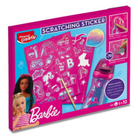 Sada MAPED Creativ Barbie Scratching Stickers