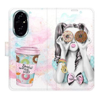 iSaprio Flip pouzdro Donut Worry Girl pro Honor 200