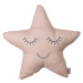 Béžovorůžový dětský polštářek s příměsí bavlny Mike & Co. NEW YORK Pillow Toy Star, 35 x 35 cm