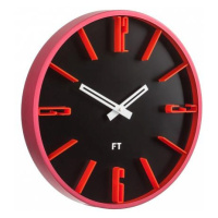Designové nástěnné hodiny Future Time FT6010BK Numbers 30cm