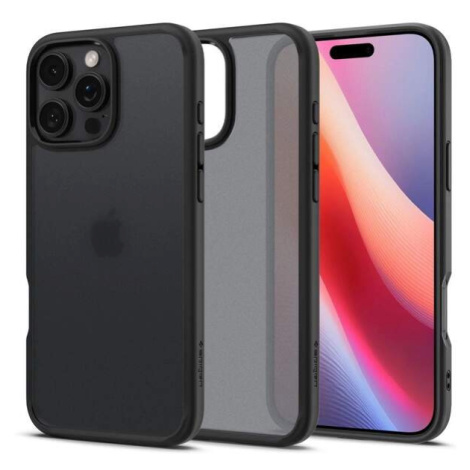 Kryt na iPhone 16 PRO MAX 6.9" Spigen Ultra Hybrid Černý matný