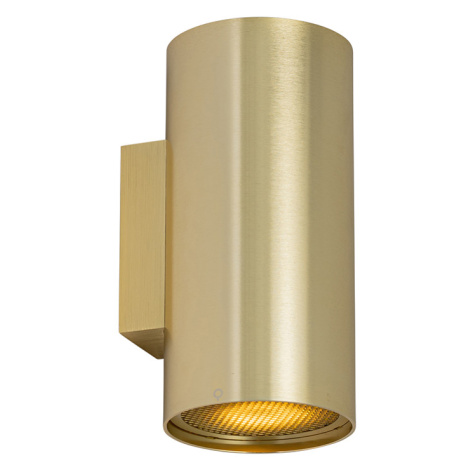 Designové nástěnné svítidlo zlaté kulaté 2-světelné - Sab Honey QAZQA