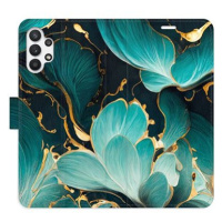 iSaprio flip pouzdro Blue Flowers 02 pro Samsung Galaxy A32 5G